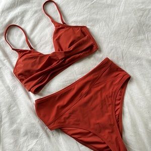 Cupshe high waisted bikini